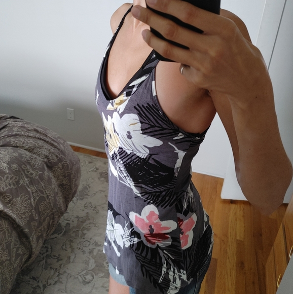 Like New Ecoté UO Tropical Print Tank Top Sz XS - Picture 5 of 9